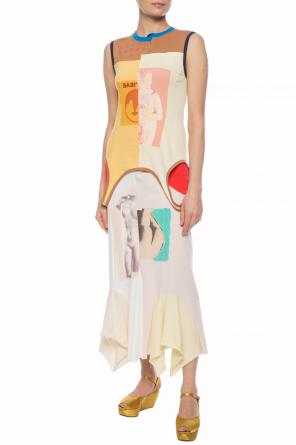 Asymmetrical dress with prints, zdjęcie 2 Asymmetrical dress with prints od Marni